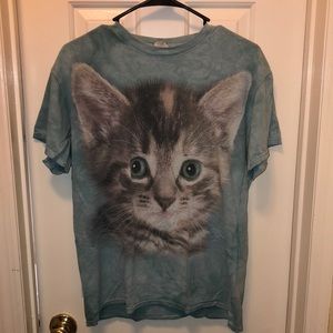 Men’s Tye-Dye Cat T-Shirt